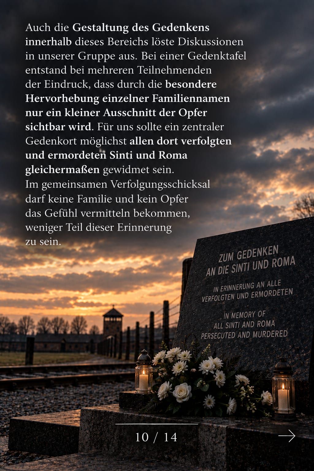 Gedenk- und Erinnerungsfahrt nach Auschwitz - Bild 10